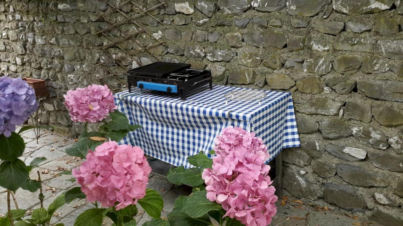 Deliziosa Casetta Con Dehor E Giardino Immersa Nel Verde Ligure Imperia Luaran gambar